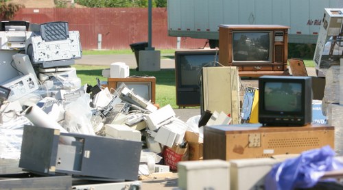 Variety of items being cleared from a Wimbledon flat