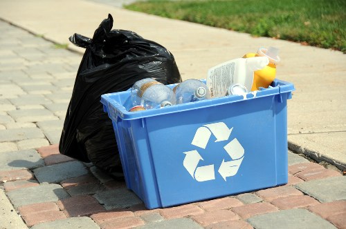 Wimbledon construction project with efficient waste management